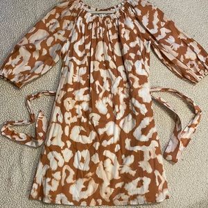 Elizabeth and James Animal Print Mini Dress